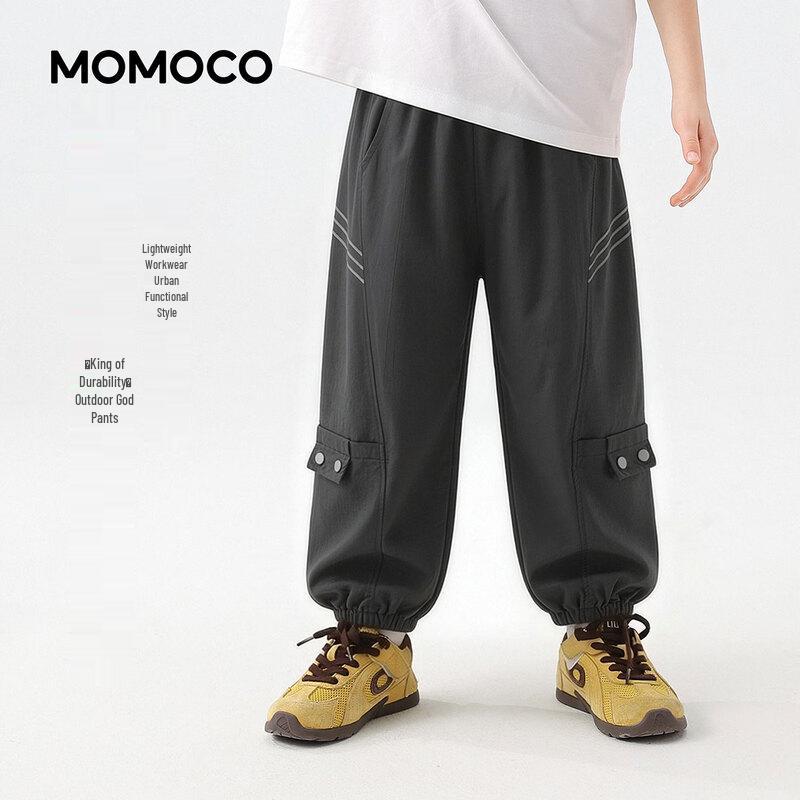 MOMOCO Boys  Summer Cropped Adjustable Cuff Woven Pants 140