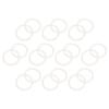 20Pcs Sealing Rings Silicone Gaskets for Jar Lids Mason Jars Leakproof Airtight Replacement Rings for Jars Canning Wide Mouth
