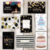 24 Pcs 3D Birthday Card with Envelope 3D Cake Birthday Card Greeting Cards for Husband