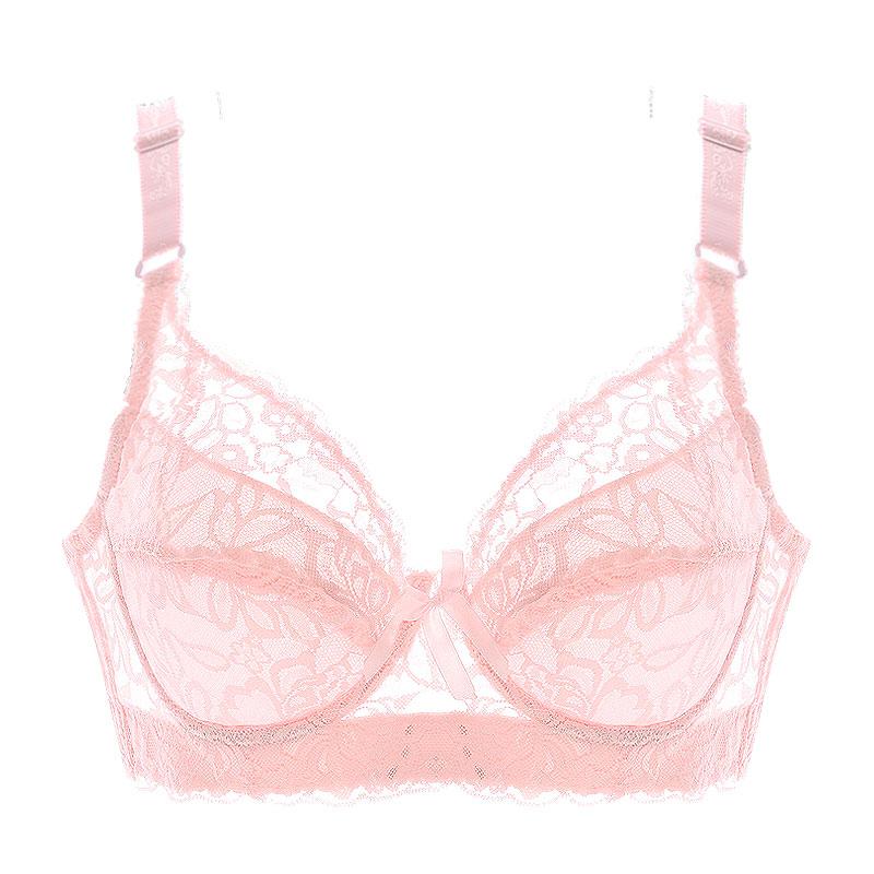 Women Bra Bralette Ultrathin Pure Cotton Brassiere Hollow out Underwear Sexy Lace Plus Size Lace Bras