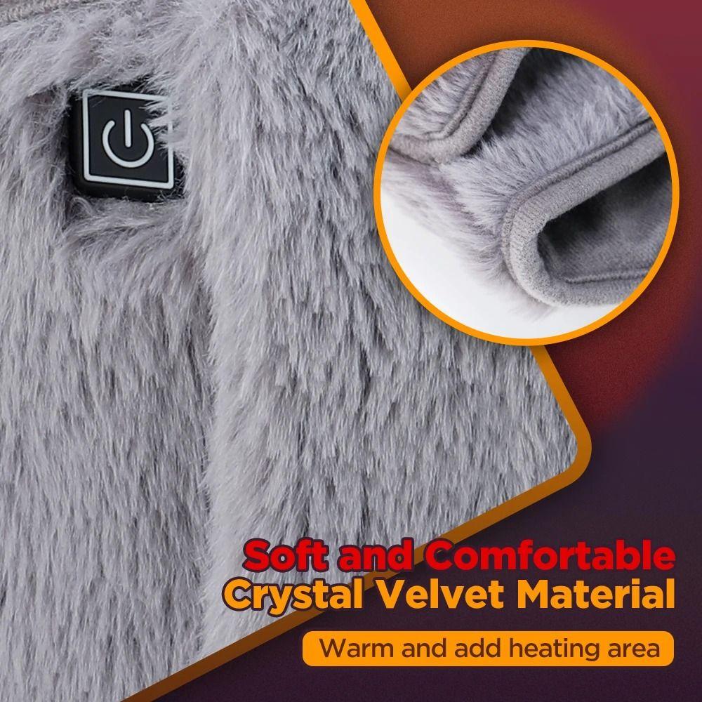 Low-Voltage USB Charging Electric Heated Waist Warmer Heating Pad Home Office Outdoor Trips