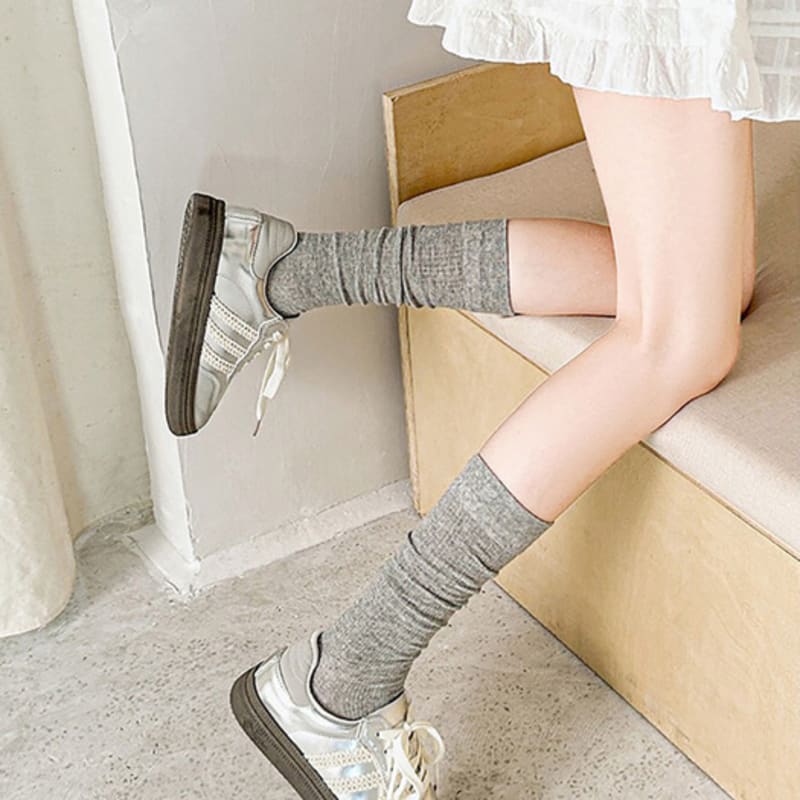 ANGEL SOCKS 1313 Pattern Half Socks See-through Summer Women's Stockings Thin Fashion Luxury Medium White Frill Socks Knee Socks