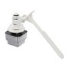 Quick and Easy Installation Toilet Flush Lever Side Mount Push Button Handle