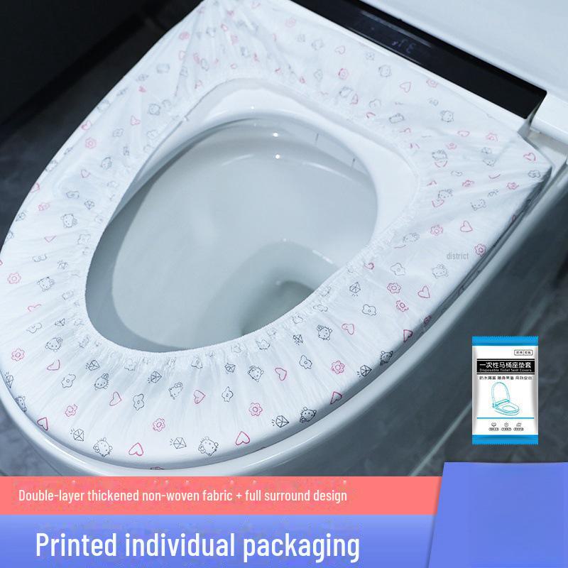Waterproof Travel Toilet Mat - Four Seasons, Thick, Universal, Winter Warm Cover Stickers
