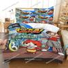 Game Cool Yo-Kai Watch Bedding Set Boys Girls Twin/Queen/King Size Duvet Cover Pillowcase Bed Kids Adult Cozy Soft Home Textile