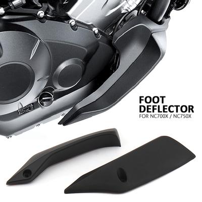 Motorrad Zubehör Neue Fußabweiser Set Schwarz Für Honda NC700X NC 700X NC750X NC 750 X 2012 - 2020 2019 2018 2017 2016