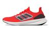 Pureboost 22 Breathable Low Top Running Shoes Black Red Teenagers GZ2597