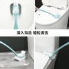 Toilet Brush Long Handle Refillable Bathroom Cleaning Accessories Double Sided Toilet Cleaning Supplies Wc