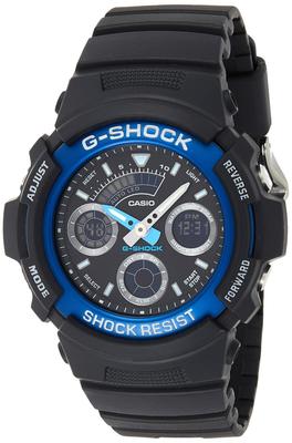 Armbanduhr, Übersee-Modell, digital, analog, blau, Reimportprodukt, G-SHOCK AW-591-2ADR [Uhr]