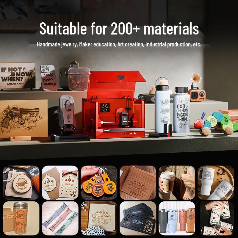 DiaoJiang Desktop Laser Engraver & Engraving Accessories CN plug (adapter included)