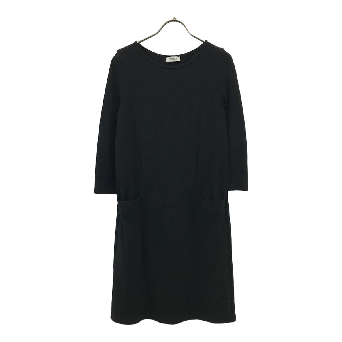 

MAX&CO 7 minutes sleeve one piece black Women Used