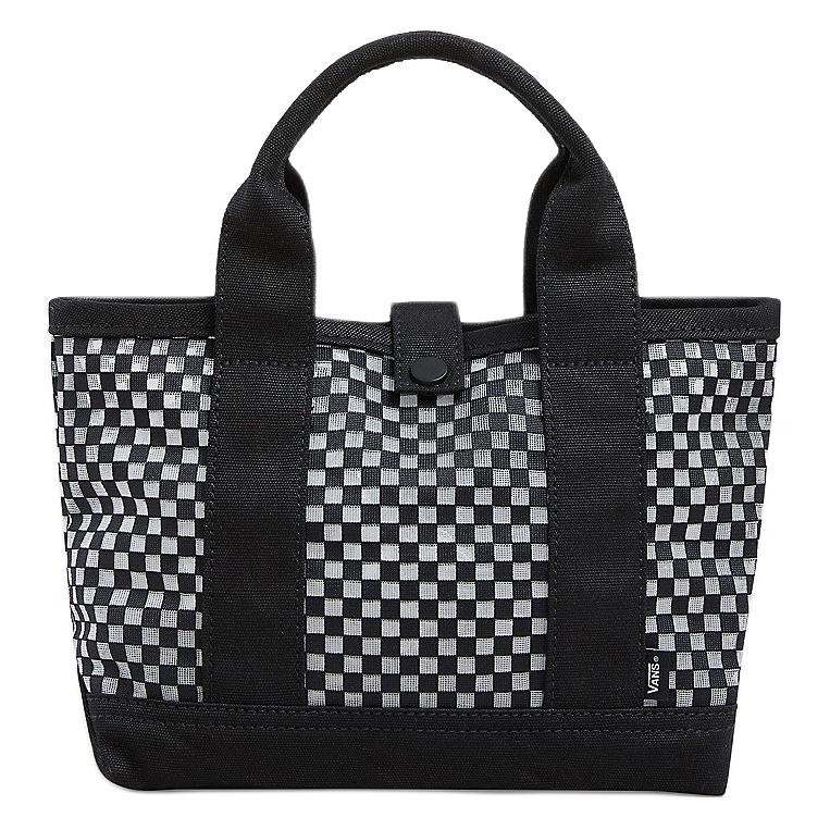 New Vans Polyester Tote Bag Shopping Bag Handbag Unisex Black VN000GG3BLK