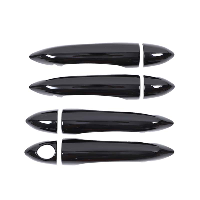 

Для Alfa Romeo Giulia 952 Stelvio 949 2017- Автоаксессуары ABS Углеродное волокно Наружная ручка двери автомобиля Накладка Style B-Glossy Black