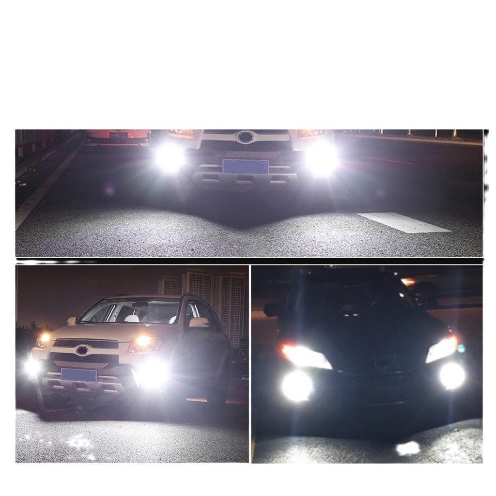 2PCS Car LED Headlight H8 Bulb Super Bright Car Driving Light Far And Near Light Integrated Car Light Modified 12v 6000k
