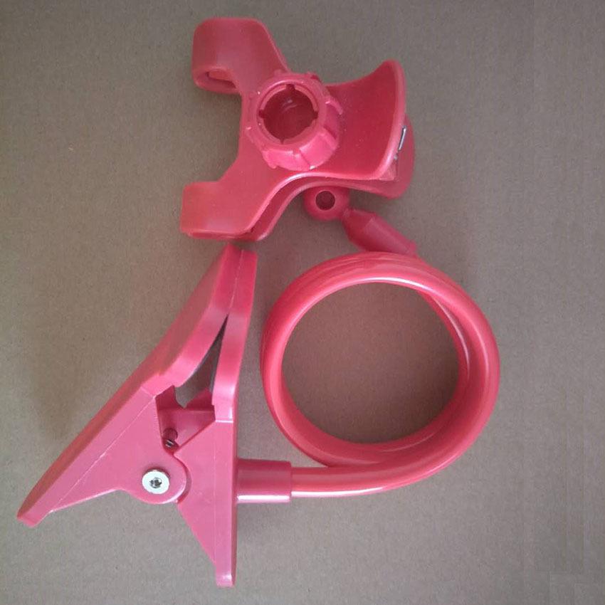 Suport universal rotativ de telefon pentru noptieră cu clemă dublă