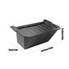 Rear Center Console Organizer Storage Box for Select Model Vehicle Backseat Quick Installation Antislip Design