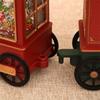 Mit Wasser gefüllter Weihnachtszug Anhänger Musikalisch Leuchtend Weihnachts-Lokomotive Dekoration Für Kinderzimmer