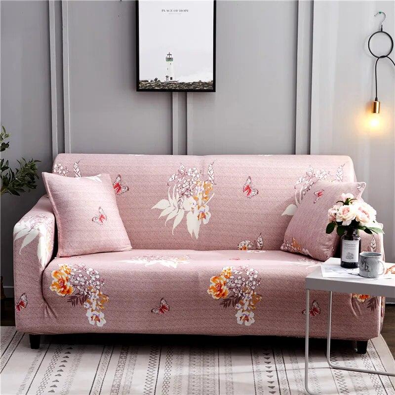 Elastic Sofa Cover High Quality Adjustable Sofas Chaise Lounge Covers For Living Room Sectional Couch Corner Sofa Slipcovers
