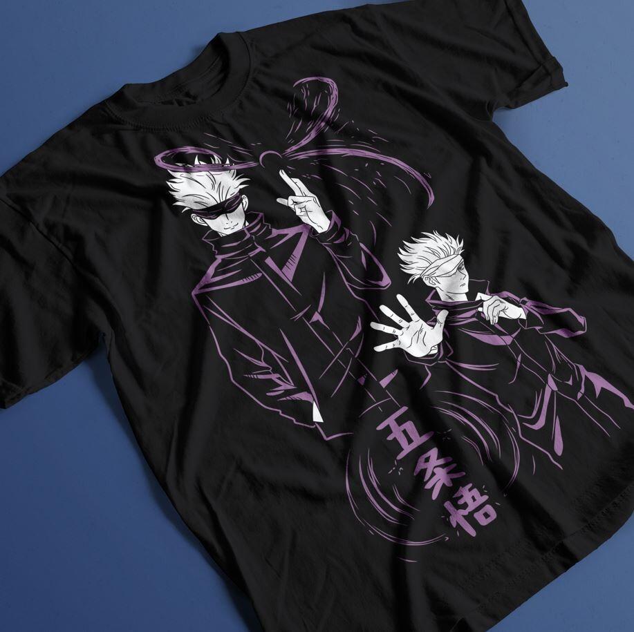 

Футболка Годжо Сатору Мегуми Итадори Юдзи Магическая битва Сукуна Ужас Подарок Футболка 2XL