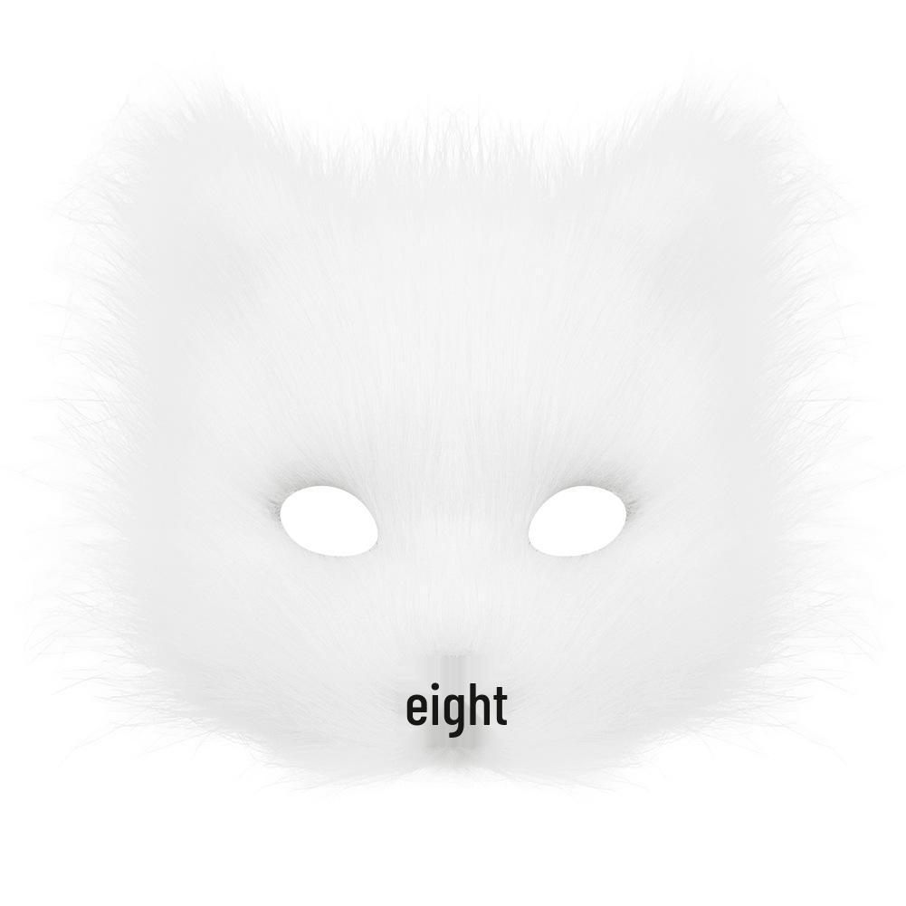 

Костюм лисы на Хэллоуин ручной работы: Маска, Перчатки и Плюшевый Хвост One Size