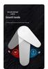 304 Stainless Steel Rotating Shower & Bathtub Faucet, Hot/Cold, Wall-Mounted, Concealed Installation.