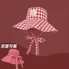 Outdoor Big Edge Shade Couple Bucket Hat Foldable Sun Hat Sun Protection Cycling Travel Mountaineering Travel Hat Female