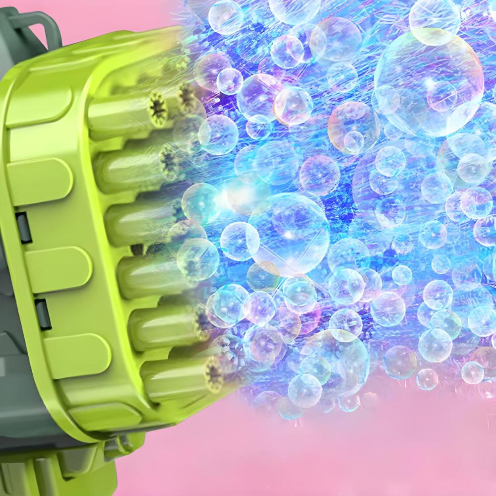 Bazooka Gun Generator Automatic Soap Bubble Machine for Kids
