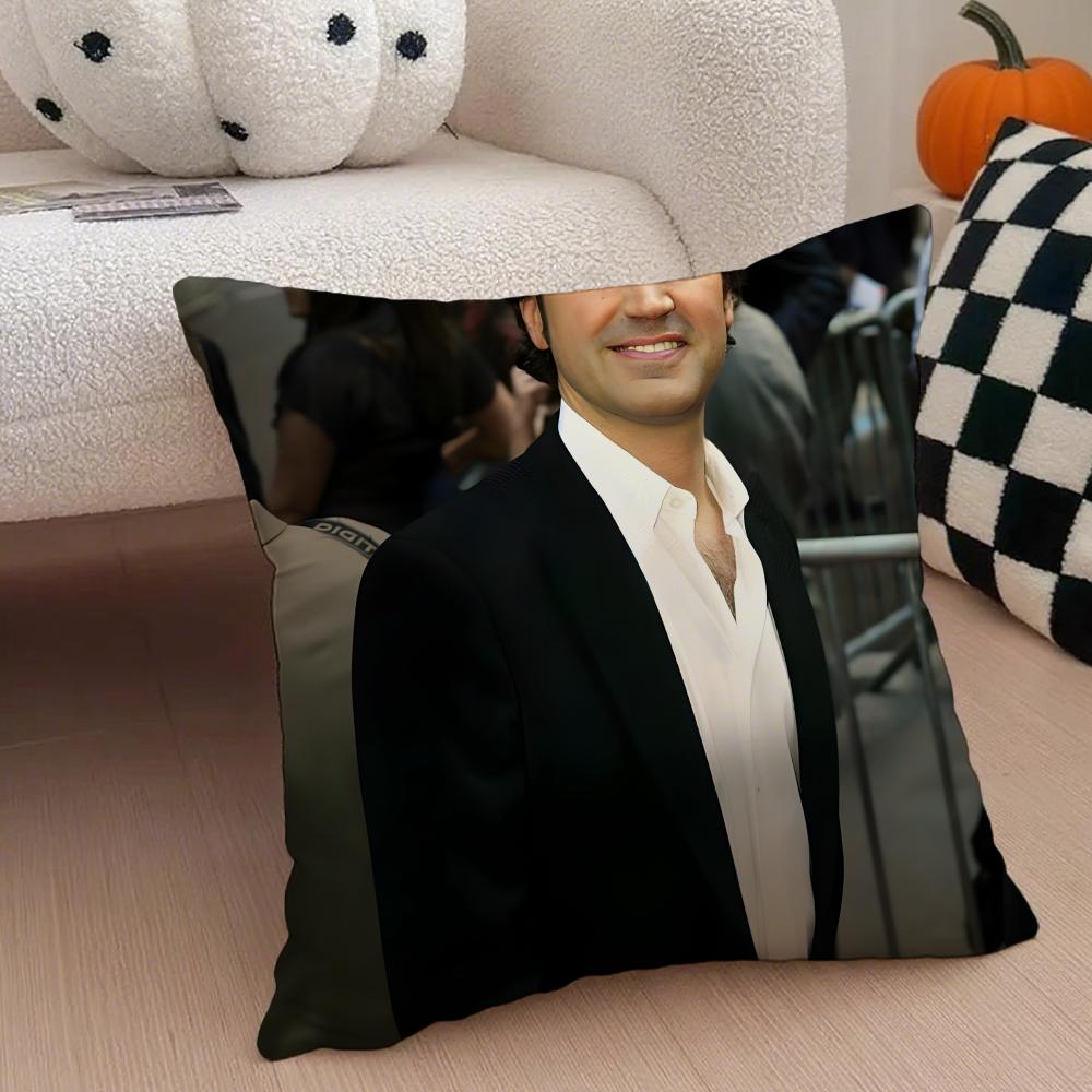 RRon Livingston Cushion Cover Linen Pillow Case Soft Breathable Protective Couch Room Decoration