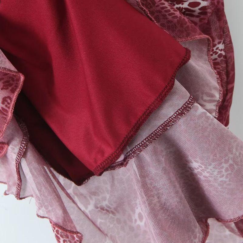 Jnleaog Spring New Arrival Women's Clothing Fashion Style French Fashion Design Floral Strap Mini Skirt