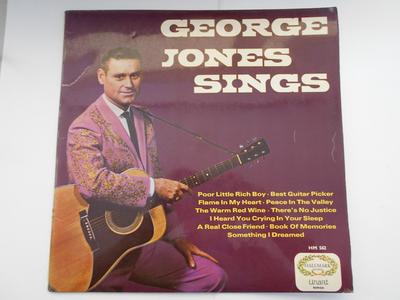 LP Schallplatte GEORGE JONES - George Jones singt HM562 Hallmark Record 1967 UK Country Gebraucht