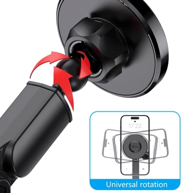 Multifunctional Car Cup & Mobile Holder Secure Not Slip Designings Car Cup & Phone Stand ABS for Convenient Travel Use