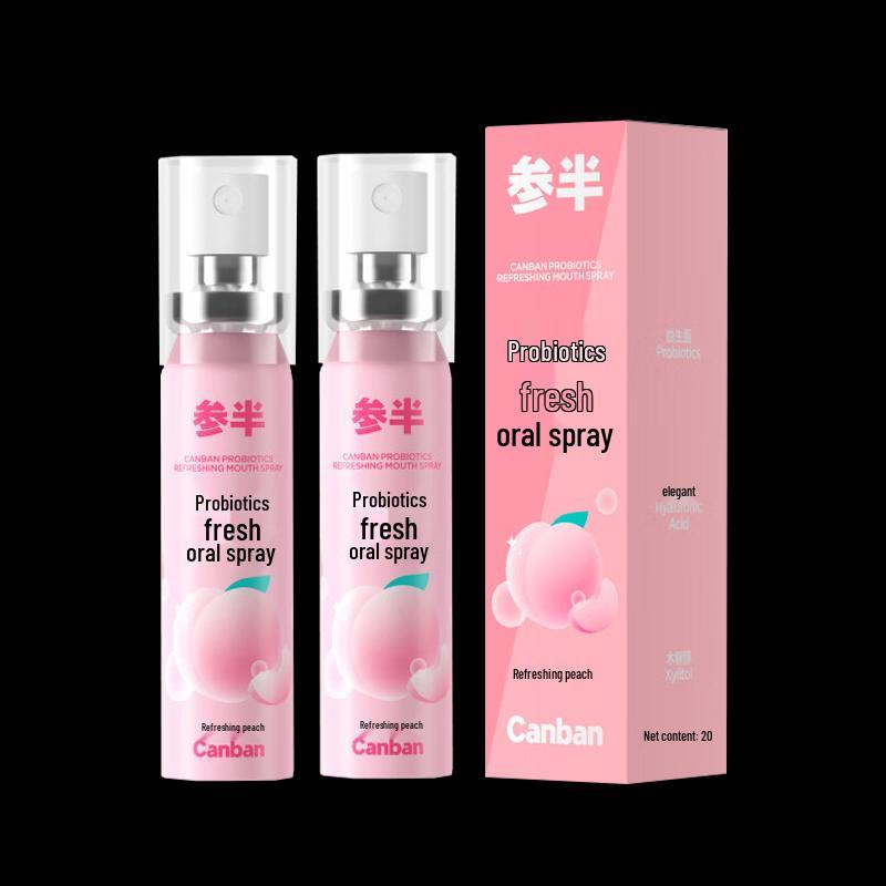 

CenBan Пробиотик Персик Спрей для полости рта (2-Pack)