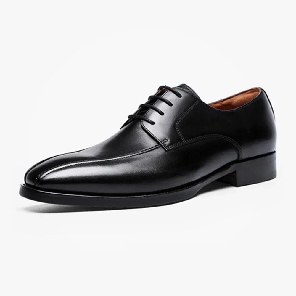 Men Shoe Autumn Polishing Elegant Social Shoes Men Business Dress Shoe Casual Flat Men Party Wedding Zapatos2024