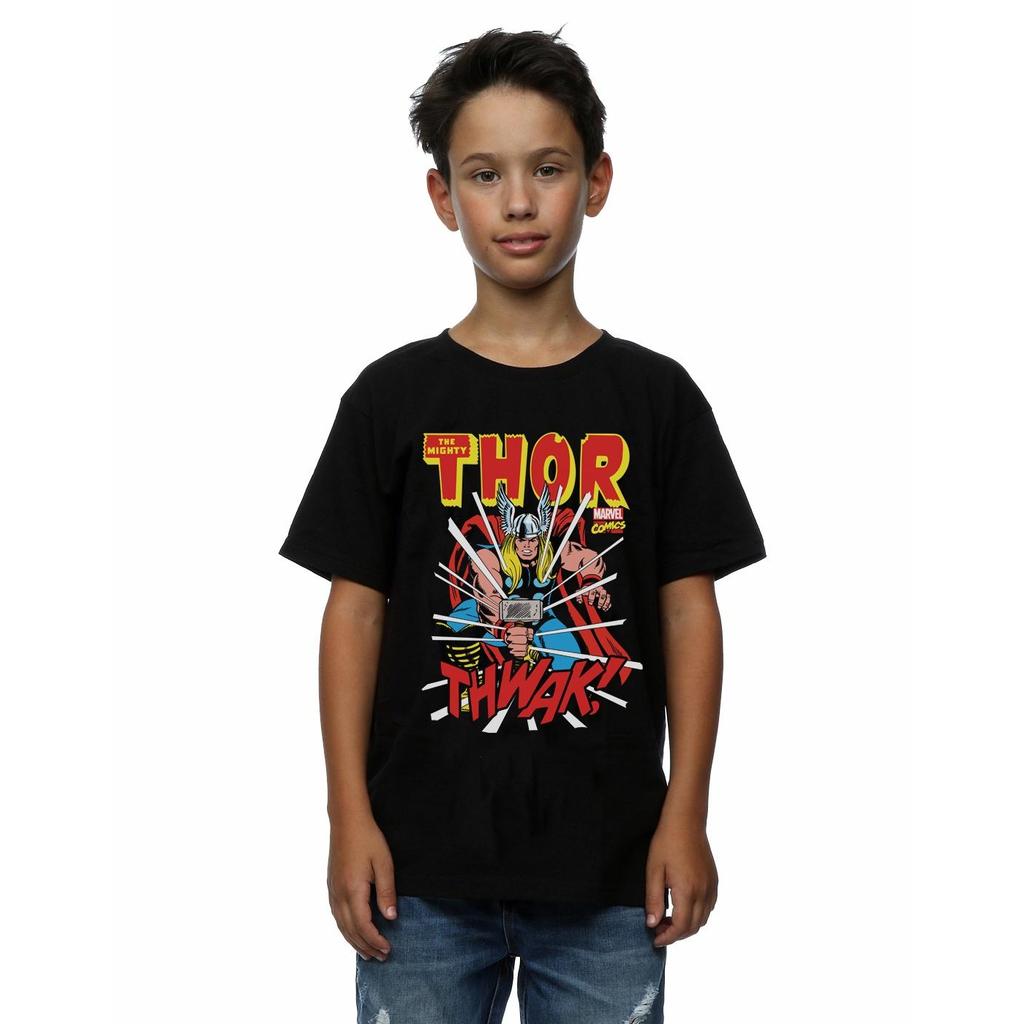 Thor Thwak-Baumwoll-T-Shirt für Jungen