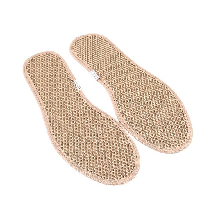 Buyun Men's Deodorant Sweat-Absorbing Mesh Insoles for Sports, Leather & Casual Shoes