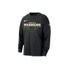 Courtside Letter Logo Round Neck Casual Long Sleeve T-Shirt Men Tops Black FQ6123-010