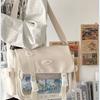 Japanese High-value Lightweight Crossbody Y2k Ulzzang Ita Bag Preppy Style Large Capacity Messenger Bag 10cm Doll Bag