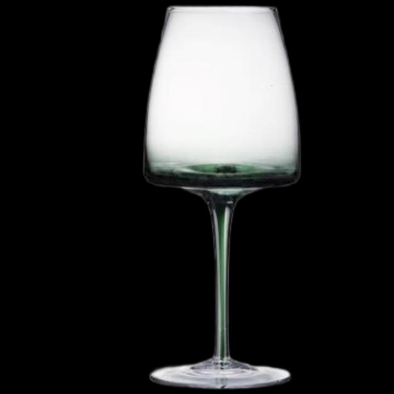 Shangqi Zöld Szárú Borospohár Készlet (270ml, 2 darabos szett)