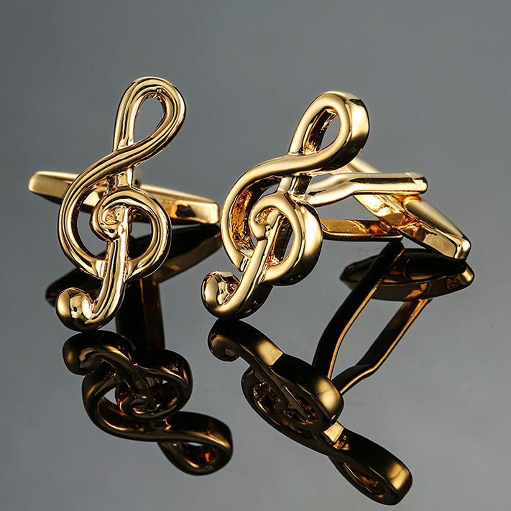 Drum Music Note Sleeve Button Piano Music Instrument Series Cufflinks Concert Accessories