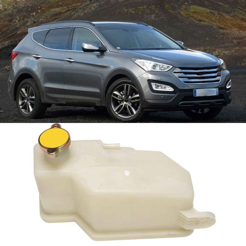 Durable Car Engine Coolant Tank Reservoir Container Holder Easy To Install for Sante Fe 2000-2005 25430-26410 2543026410