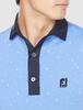 FootJoy Cooling Polo Lagoon Size M Men's Multi-Dot Shirt, Blue, (FJ-S21-S18)