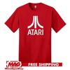 Camisa Unissex Algodão Oversize Tamanho Grande ATARI CLÁSSICO VERMELHO Videogame Vintage Retro Gaming Jogo Camiseta