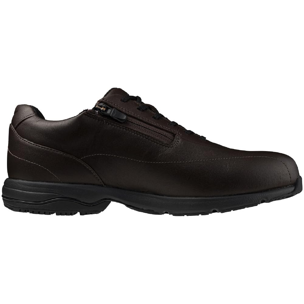 Mizuno LD40 VII GTX Walking Wide Zippered Inner Casual Dark Size 4E Men's Shoes, Waterproof, Gore-Tex, Lightweight, Fit, Shoe, Sneakers, Brown, 25.5