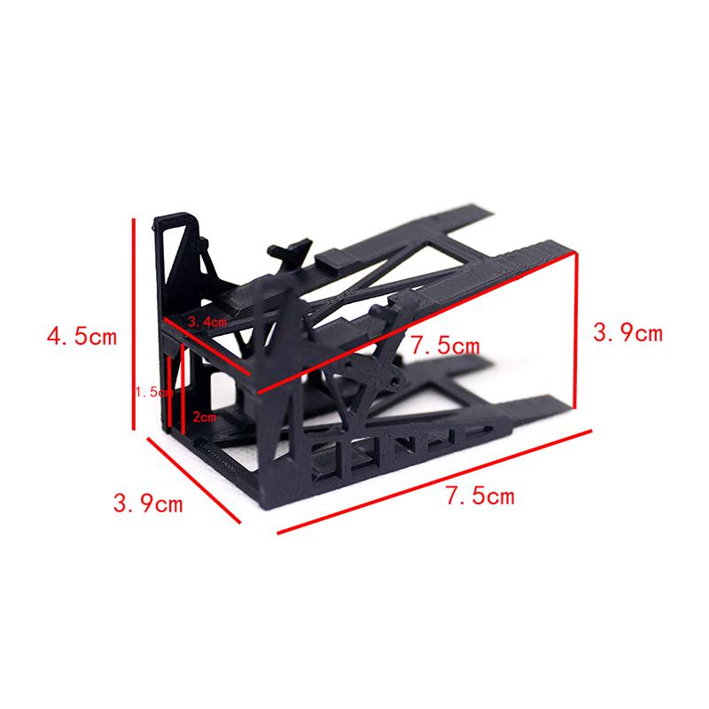 

1Set Double-Deck Vehicle Parking Frame Model For 1/64 Alloy Car Toy 3D Printed Garage Car Rack Scene Decoration Assembly Parts 7.5*3.9*4.5cm