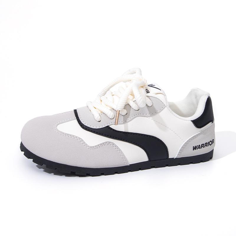 Women's Shoes Autumn New Casual Shoes College Style Wide Toe Soft Comfortable Flat Shoes Outdoor Casual Sports Shoes