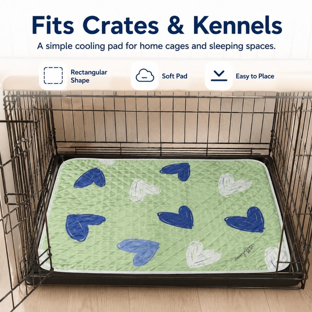 Thick Soft Pet Cooling Mat, Foldable Anti-Scratch Non-Slip Summer Cooling Sleeping Pad for Home Car Outdoor
