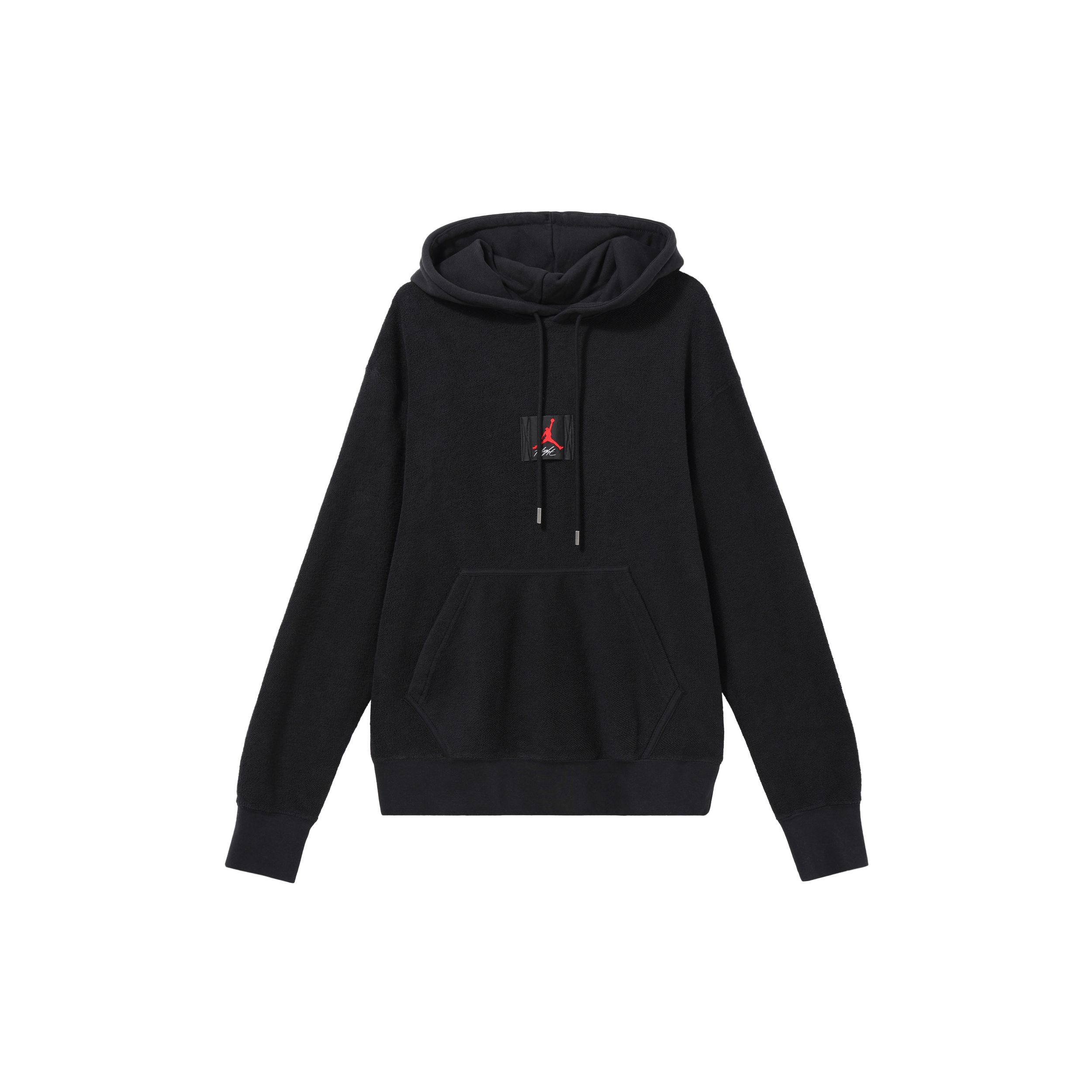 

Jordan Тканый пуловер с капюшоном и принтом логотипа Flight, мужские топы, черный CZ1206-010 M