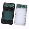 1Pcs Dual Usb Type C Charge Shell 6*18650 Power Bank Battery Box Holder With Camping Lights For Phone 18650 Battery Cases