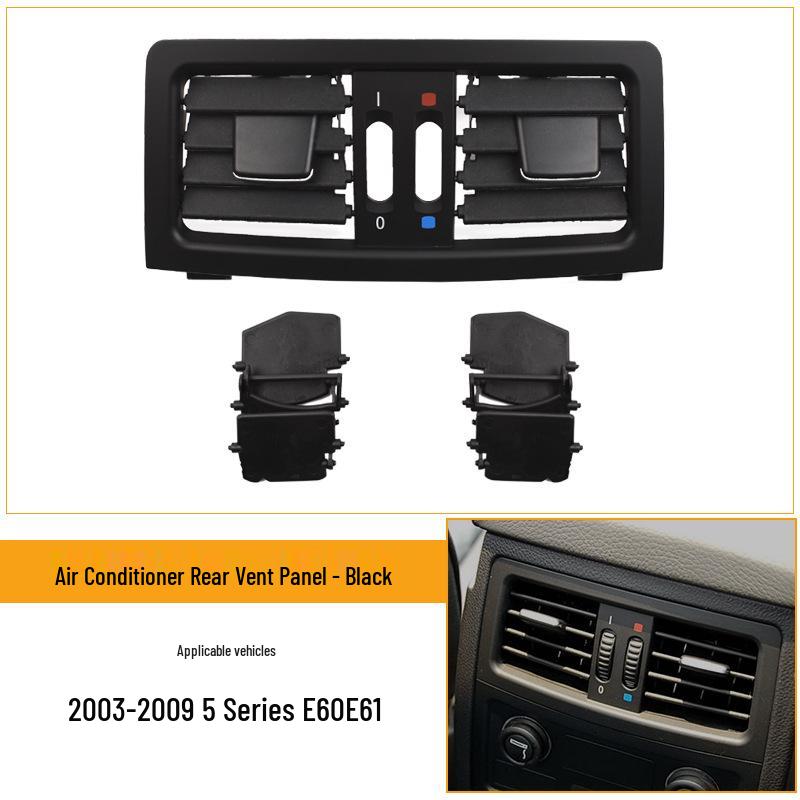Compatible with BMW 5 Series E60/E61 Rear AC Vent Grille