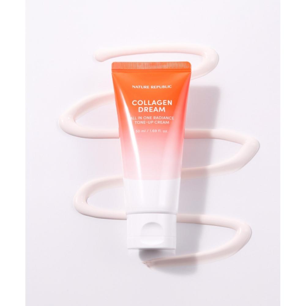 

Nature Republic [2 Pack] Collagen Dream All In One Radiance tOne Up Cream Single option PK1989